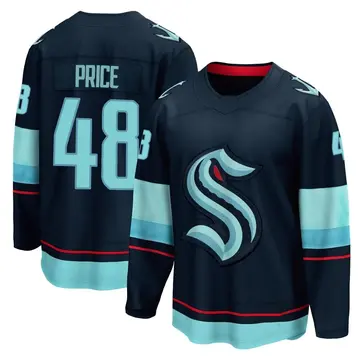 Breakaway Men's Caden Price Navy Seattle Kraken Home Jersey