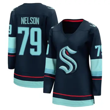 Breakaway Women's Ty Nelson Navy Seattle Kraken Home Jersey