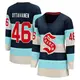 Breakaway Women's Ville Ottavainen Blue Seattle Kraken Deep Sea 2024 Winter Classic Jersey