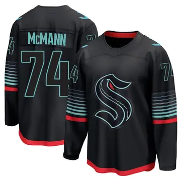 Breakaway Youth Bobby McMann Black Seattle Kraken Alternate Jersey