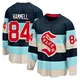 Breakaway Youth Kaden Hammell Blue Seattle Kraken Deep Sea 2024 Winter Classic Jersey