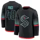 Premium Men's Caden Price Black Seattle Kraken Alternate Jersey