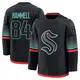 Premium Youth Kaden Hammell Black Seattle Kraken Alternate Jersey